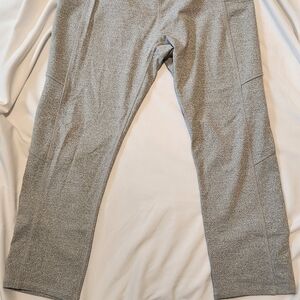 Kyodan Heather Gray Women's Capri Leggings
